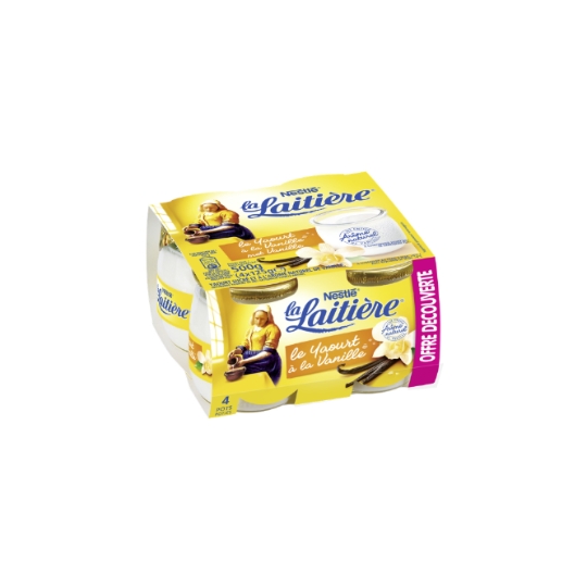 Yaourts Vanille LA LAITIERE