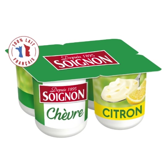 Yaourts Citron SOIGNON