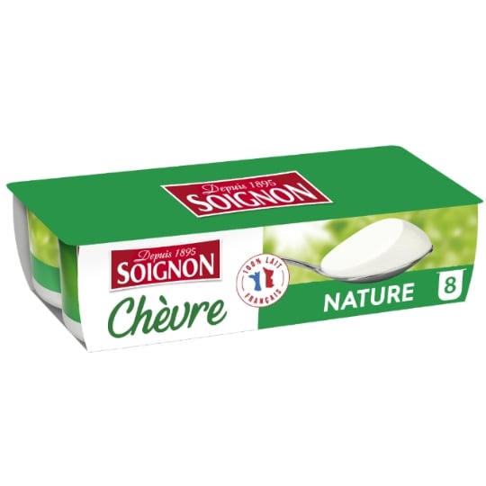 Yaourts au Lait de Chèvre Nature SOIGNON