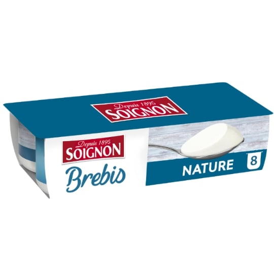 Yaourts de Brebis Nature SOIGNON