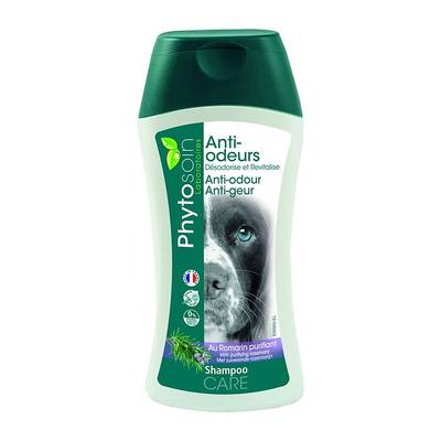 Phytosoin Shampooing anti-odeurs au romarin purifiant pour chien, 25cl