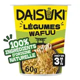 Daisuki Nouilles Instantanées Saveur Légumes Wafuu Ramen en cup, 59g
