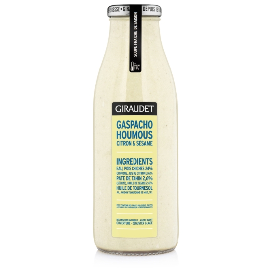 Gaspacho Houmous, Citron et Sésame GIRAUDET