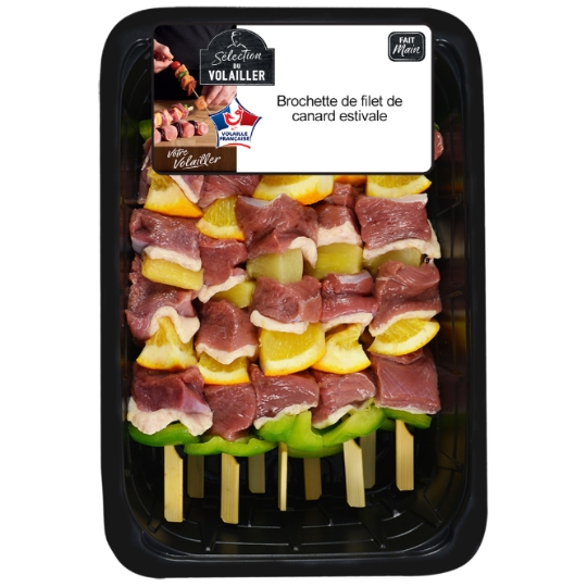 Brochette de Canard Estivale SELECTION DU VOLAILLER