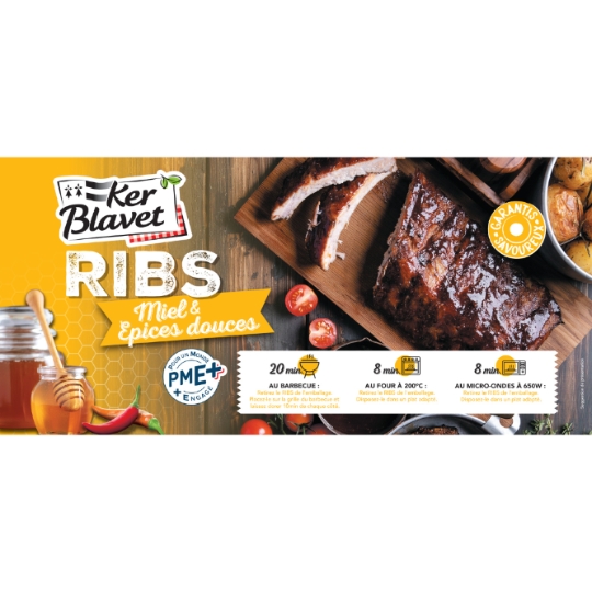 Ribs Miel et Epices Douces CHARCUTERIE DU BLAVET