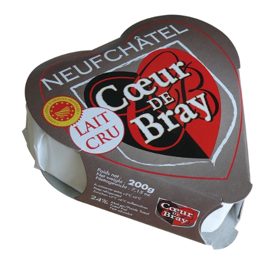 Fromage Neufchâtel au Lait Cru AOP CŒUR DE BRAY
