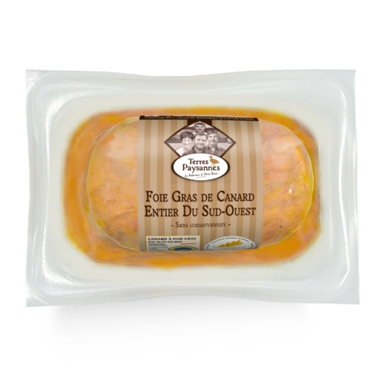 Foie Gras de Canard Entier du Sud-Ouest I.G.P. TERRES PAYSANNES