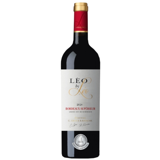 Vin Rouge AOC Bordeaux Supérieur LEO BY LEO