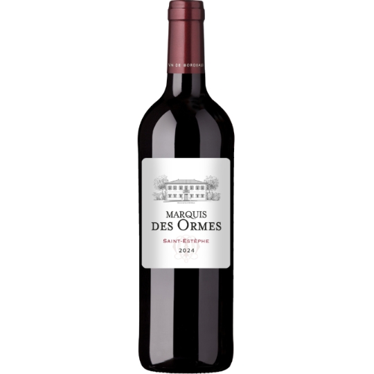 Vin rouge saint-estèphe marquis des ormes