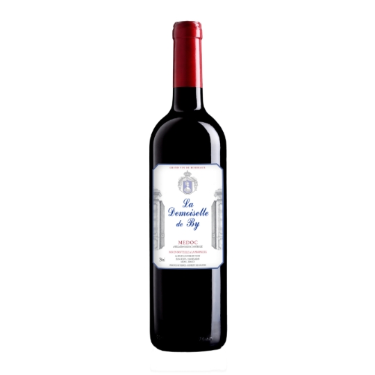 Vin Rouge A.O.P Médoc DEMOISELLE DE BY