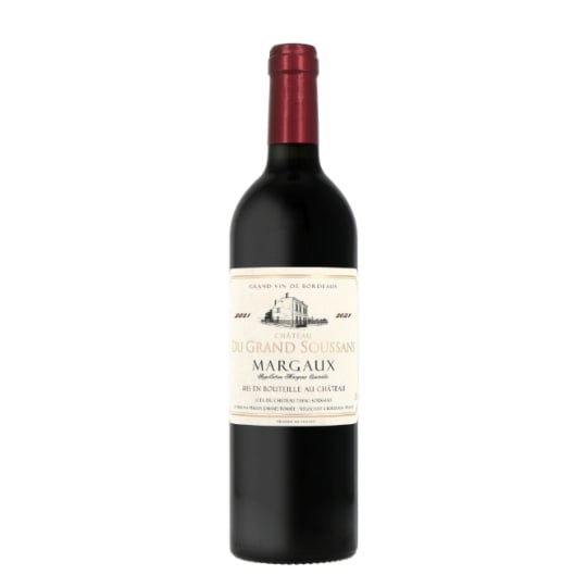 Vin Rouge A.O.P Margaux CHATEAU DU GRAND SOUSSANS