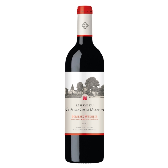 Vin Rouge AOC Bordeaux Supérieur Réserve CHATEAU CROIX-MOUTON