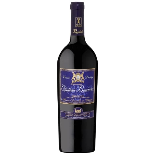 Vin Rouge Sud Ouest Fronton Négrette - Cabernet Sauvignon - Cabernet Franc CHATEAU BAUDARE CUVEE PRESTIGE