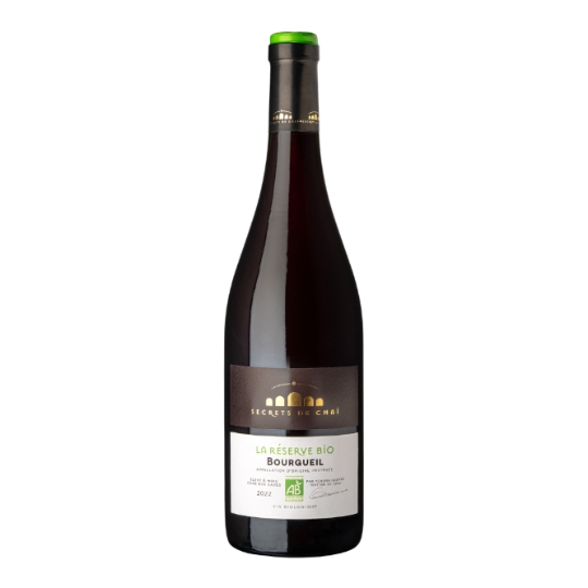 Vin Rouge AOP Bourgueil Bio SECRETS DE CHAI RESERVE