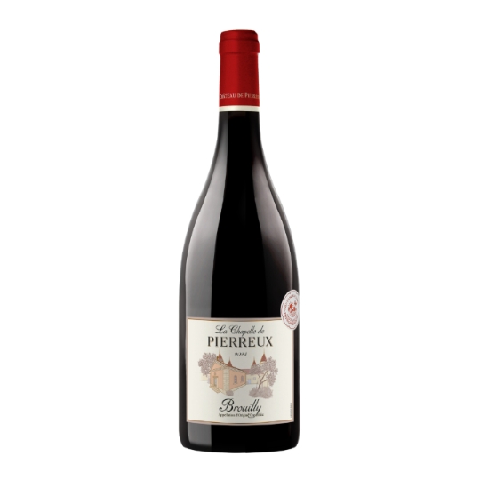 Vin Rouge AOC Brouilly la Chapelle de Pierreux CHATEAU DE PIERREUX