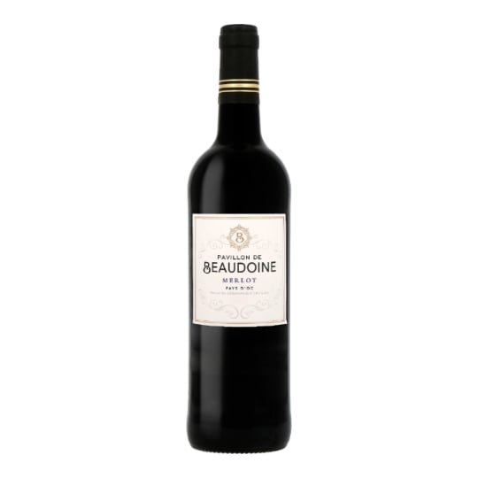 Vin Rouge IGP Pays d'Oc Merlot PAVILLON DE BEAUDOINE