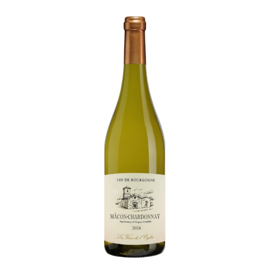 Vin Blanc AOP Mâcon-Chardonnay LES VINS DE L'EGLISE