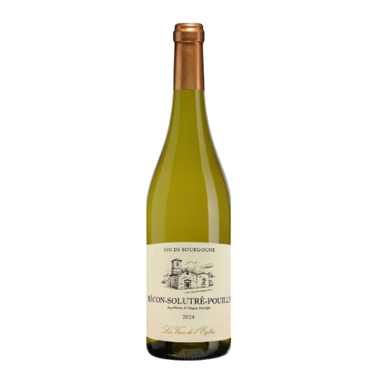 Vin Blanc AOP Mâcon-Solutré-Pouilly LES VINS DE L'EGLISE