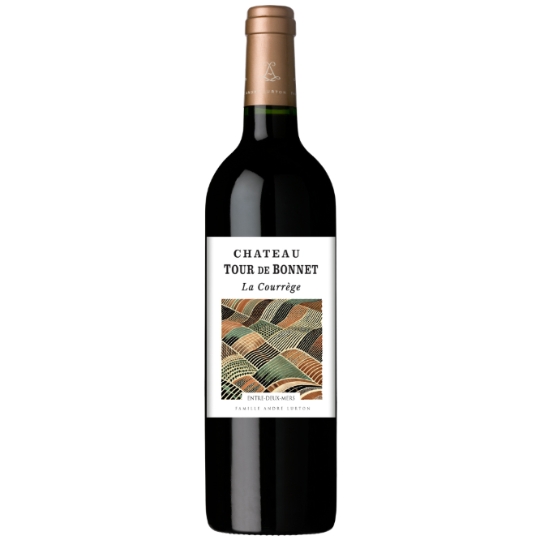 Vin Rouge La Courrège Entre Deux Mers CHATEAU TOUR DE BONNET
