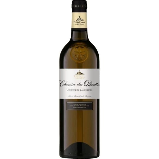 Vin Blanc A.O.P Languedoc CHEMIN DES OLIVETTES