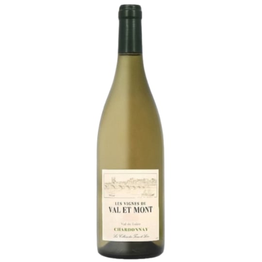Vin Blanc I.G.P Val de Loire LES VIGNES DE VAL ET MONT CHARDONNAY