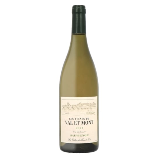 Vin blanc Les Vignes de Val et Mont I.G.P. Val De Loire