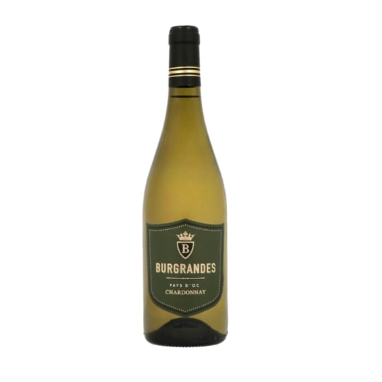 Vin Blanc I.G.P Pays D'Oc BURGRANDES CHARDONNAY
