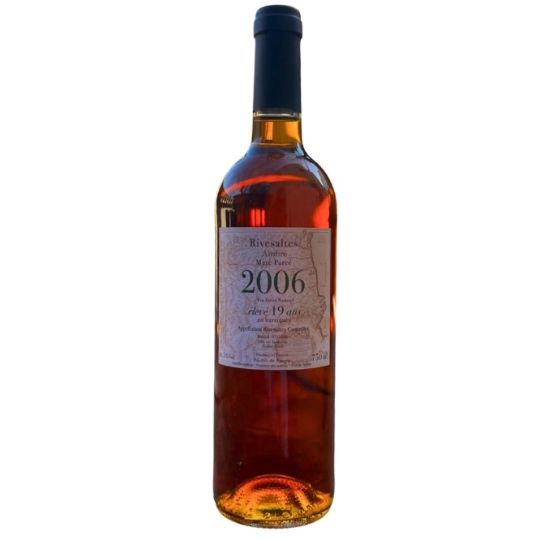 Vin Doux Naturel AOC Rivesaltes Ambré Élevé 19 Ans en Barriques 16.5% MARC PARCE