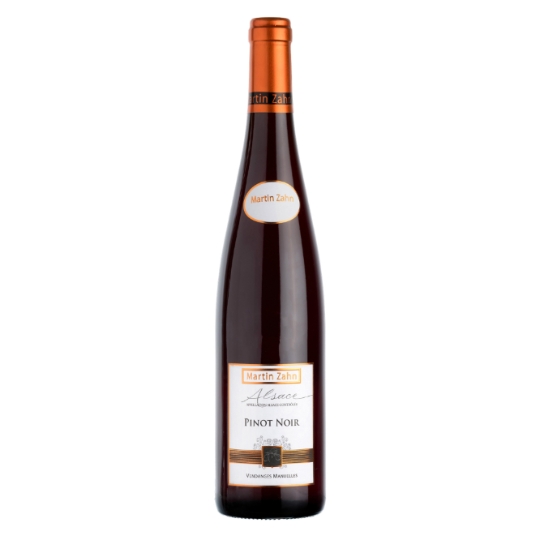 Vin Rouge AOC Alsace Pinot Noir Vendanges Manuelles MARTIN ZAHN