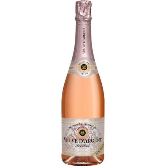 Vin Rosé Mousseux Brut VEUVE D'ARGENT