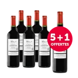 Vin rouge Fitou AOP Domaine Comerade HVE3 5x75cl +1 offerte