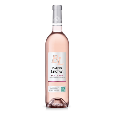 Vin rosé Bordeaux AOP Baron de Lestac 75cl
