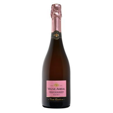 Crémant De Bourgogne AOP rosé Veuve Ambal cuvée Excellence 75cl