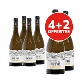 Ardèche IGP blanc Pont d'Arc Chardonnay 2025 4x75cl + 2 offertes