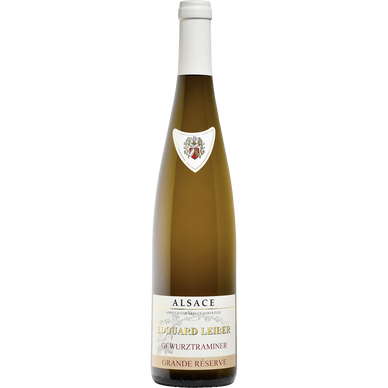 Alsace AOP blanc demi-sec Gewurztraminer Edouard Leiber Grande RéserveHVE3 75cl