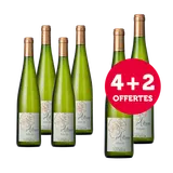 Alsace AOP blanc sec Riesling Cave de Turckheim Alsacienne HVE3 4x75cl+ 2 offerts