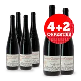 Vin rouge Saumur-Champigny AOP Troglodytes HVE3 4x75cl +2 offerts