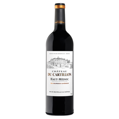 Haut-Médoc Cru Bourgeois Supérieur AOP rouge Château du Cartillon 75cl