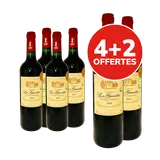 Bordeaux Supérieur AOP rouge Château Les Gravettes HVE3 2018 6x75cl +2 offerts