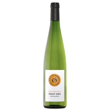 Alsace AOP blanc demi-sec Pinot Gris Willy Gisselbrecht HVE3 75cl