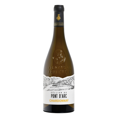 Ardèche IGP blanc Pont d'Arc Chardonnay 75cl