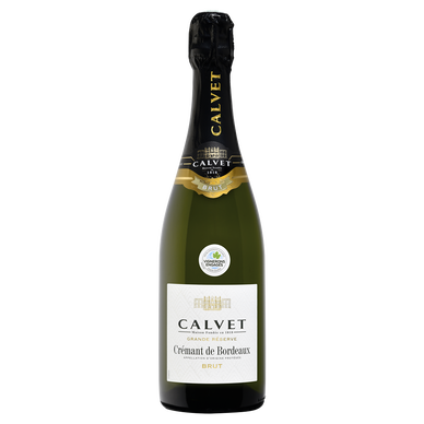 Crémant de Bordeaux AOP brut Calvet Vignerons Engagés 75cl