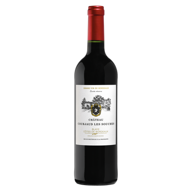 Blaye Côtes de Bordeaux AOP rouge Château Courjaud les Souches 21 75cl