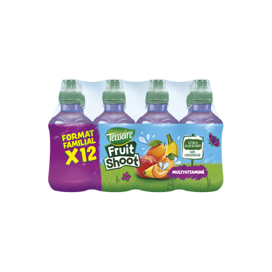 Boisson Multivitaminé FRUIT SHOOT, 12 bouteilles 20cl