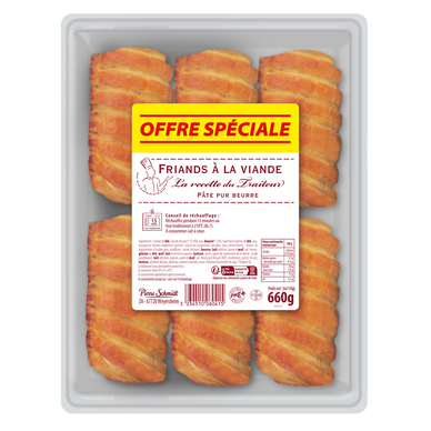 Friand à la viande SCHMIDT x6 660g