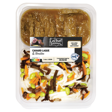 Canard laqué et nouilles 600g PE