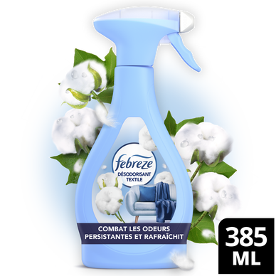 Désodorisant spray FEBREZE textile Pureté De Coton 385mL