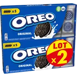 Biscuits fourrés à la vanille OREO - 2 paquets de 220g