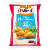 Madeleines moins 30% sucre natures - ST MICHEL - 400g