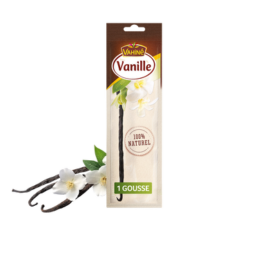1 Gousse de vanille VAHINE, 3g